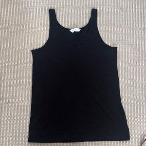 Everlane Essential Black Air Tank Top